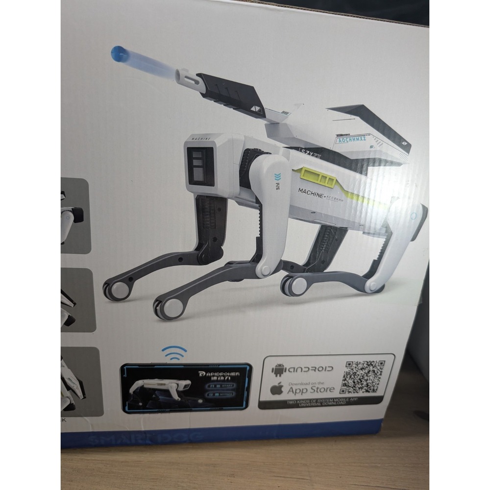 ROBOT DOG SHOOTS GEL BALLS! ipet Remote‎ Control Dog Great Gift For Boys - Picture 9 of 11